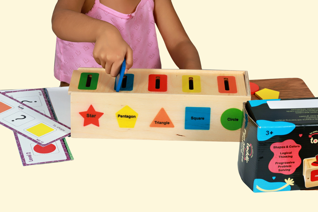 Shape Studio toddlr - 13 pattern activity cards for preschool learning