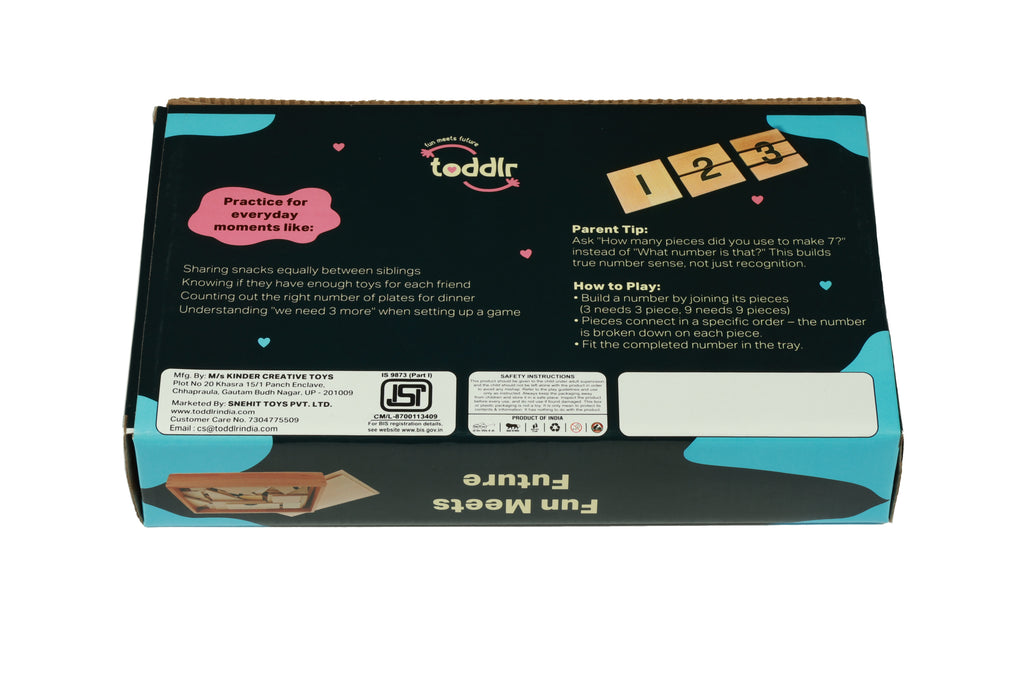 Box with toddlr packaging on a white background