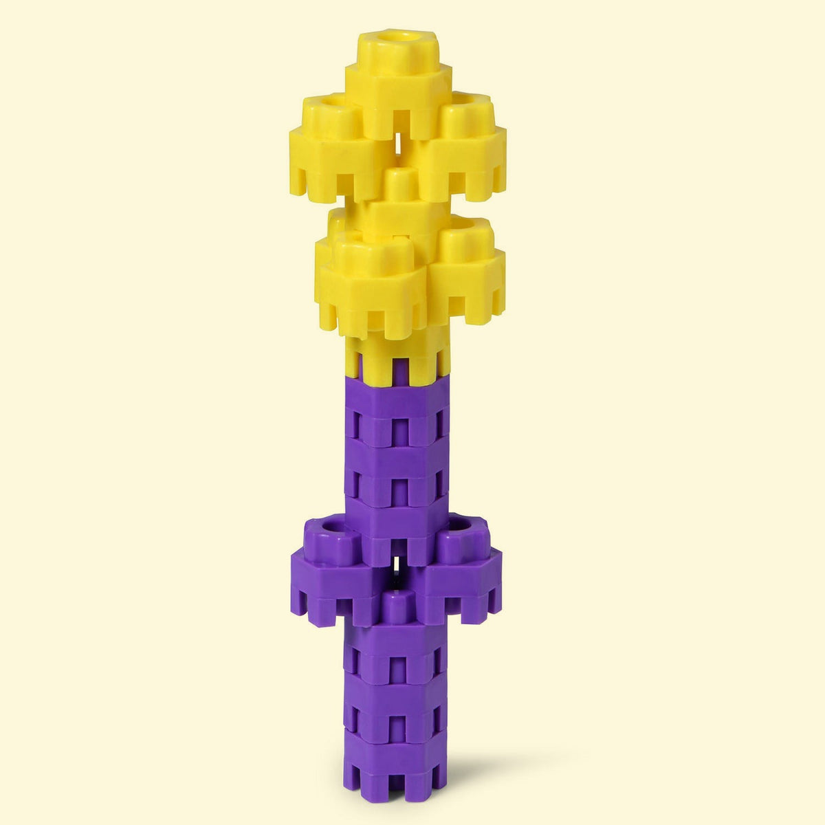 Hex Engineer hexagon blocks stacked into a tall tower