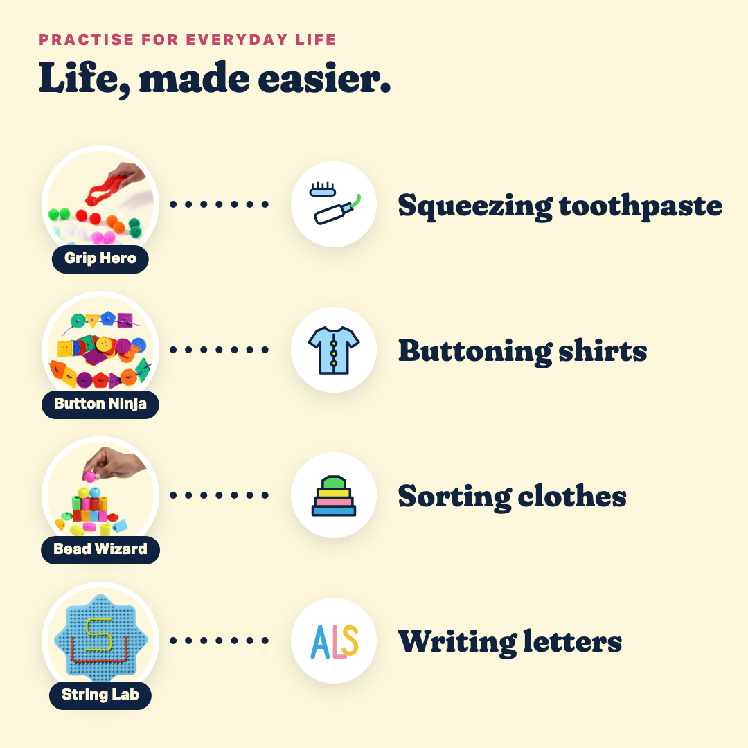 Little Hands Set: practise for everyday life